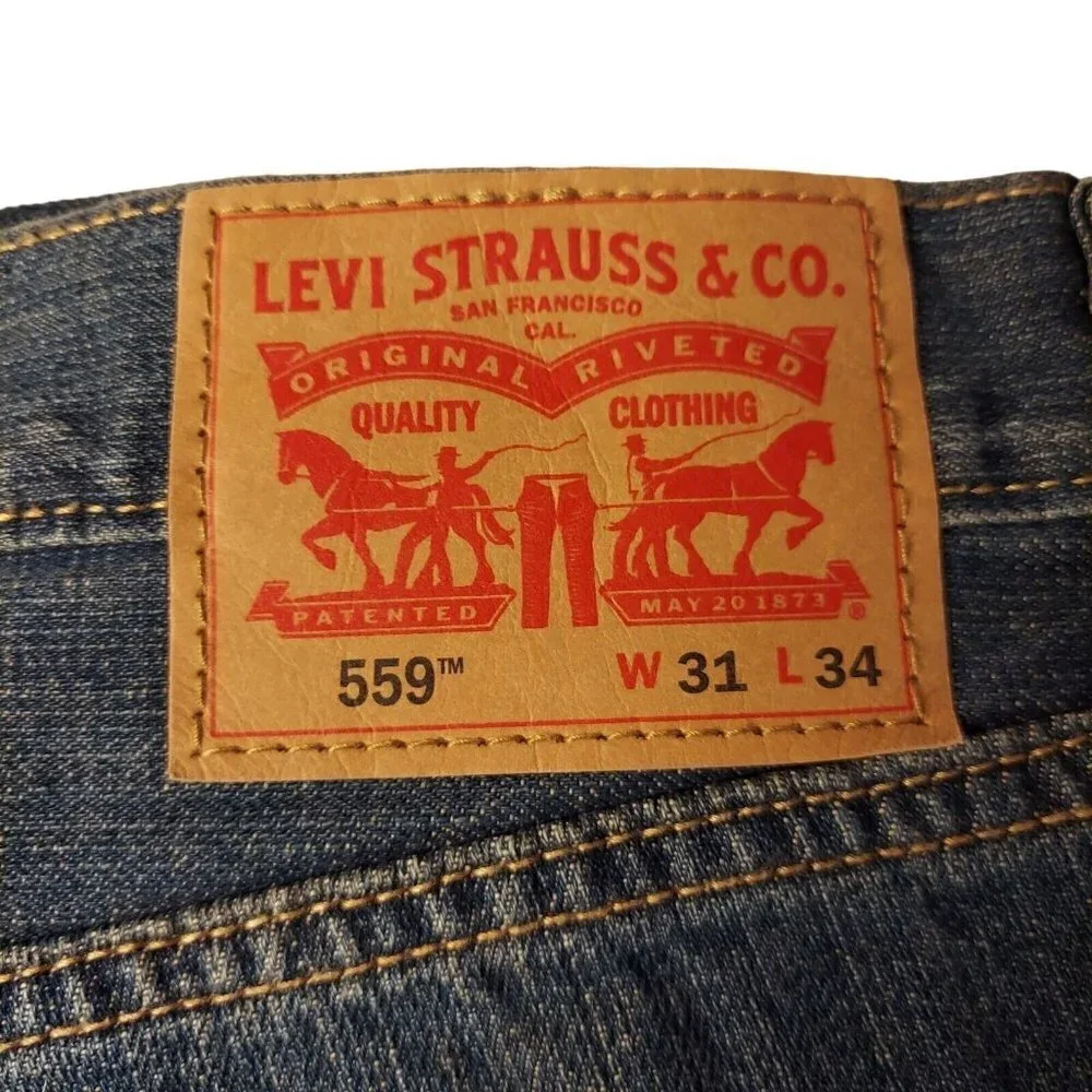 Levi's Men's 559 Relaxed Straight Fit Stretch Jeans